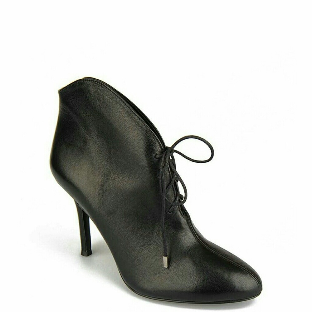 Vince Camuto VC-Cailyn Black Leather Booties